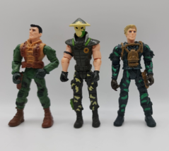 Lanard The Corps Action Figure - Set of 3 (Rip, Mirage,  Rucker) - £7.66 GBP