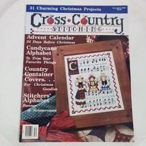 Vintage 1992 Cross Country Stitching Magazine 31 Christmas Projects - £10.22 GBP