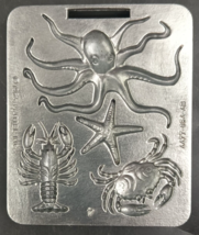 ©1964 Mattel Thingmaker Creepy Crawlers Mold Octopus Crab Lobster 4477-0... - $24.26