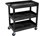 Tub Storage Cart 3 Shelves - Black,32&quot; X 18&quot; - $169.99