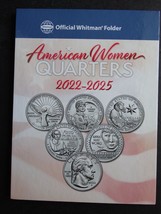 Whitman American Women Quarters Coin Folder 2022-2025 Album Book - $10.49