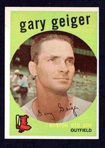 Boston Red Sox Gary Geiger 1959 Topps Baseball Card #521 ex+/em - £7.82 GBP