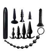 10 Pc Anal Trainer Beginner Kit Set Butt Plugs and Toys - $551.07 MXN