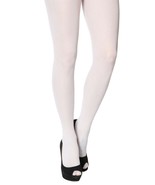 BestSockDrawer ECOCARE 3D 40DEN white recycled women&#39;s tights - £8.61 GBP