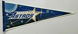 Rare Vintage 1997 MLB Pennant Houston Astros WinCraft Sports 12&quot; x 30&quot; NOS - $16.99