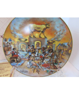 THE PROMISED LAND YIANNIS KOUTSIS #10 GOLDEN CALF COLLECTOR PLATE RELIGIOUS - $20.29 CAD