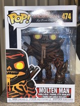 Funko Pop Marvel 474 Spider-Man Far From Home Molten Man Bobblehead Figurine - $9.50