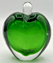 Vintage  Art Glass Pear Shaped  Paperweight PB101 - £38.59 GBP