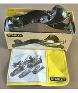 Stanley No. 220 Block Plane Sheffield, England in Box w. Booklet - $56.17 CAD