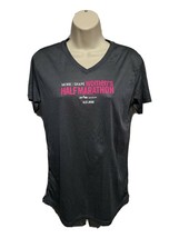 More Shape Half Marathon Womens Large Gray Jersey - $371.66 MXN