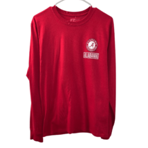 Russell Athletic Alabama Crimson Tide Long Sleeve Men T Shirt Size S - £15.75 GBP