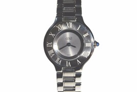 Cartier Ladies Stainless Watch with Original Papers - £872.09 GBP