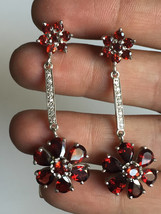 Anniversary Gift, Natural Red Garnet , Handmade ,Women Ring, Healing Stone , Jan - £205.08 GBP