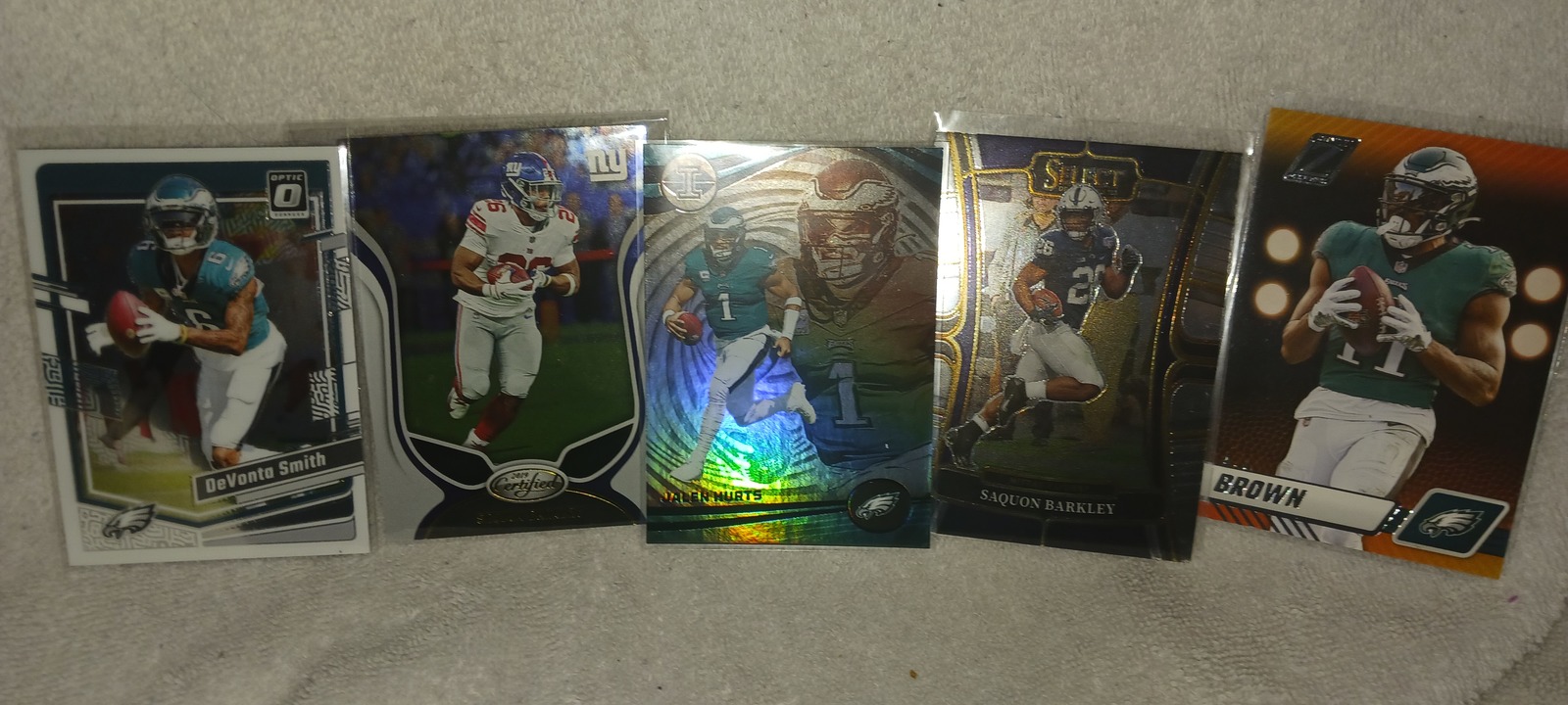 NFL 2024 EAGLES  HIGH POWERED OFFENSIVE PLAYERS HURTS/BROWN/SMITH/BARKLE... - $10.99