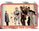 1980 Topps Star Wars ESB #108 Escape From The Captors Princess Leia Organa - $0.89