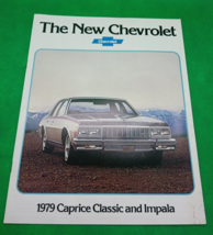 Original 1979 Chevrolet Caprice Classic &amp; Impala Sales Brochure 79 Chevy... - $9.50