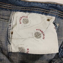 Hydraulic RN#99678 Women's Blue Denim Cropped Jeans Size 15/16 (36×22) image 7