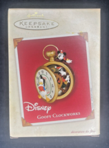 2002 Hallmark Keepsake Disney Goofy Clockworks Christmas Ornament - £34.41 GBP