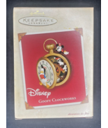 2002 Hallmark Keepsake Disney Goofy Clockworks Christmas Ornament - $45.49