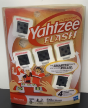 Electronic Yahtzee Flash Game Hasbro 2009 New Sealed - Damaged Package - $9.89