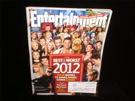 Entertainment Weekly Magazine Dec 24, 2012 Best &amp; Worst of 2012 - $10.00