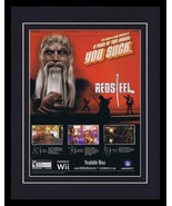 Redsteel 2006 Wii Framed 11x14 ORIGINAL Vintage Advertisement - $34.64