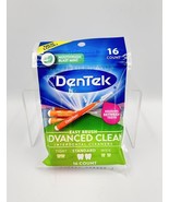 Dentek Easy Brush Interdental Advanced Clean Cleaners Picks Standard 16ct - $10.97 CAD