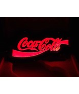 Coca Cola Coke LED Sign 13&#39;&#39; x 6&#39;&#39; - £155.58 GBP