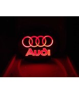Audi Logo LED Sign 11&#39;&#39; x 8&#39;&#39; - £155.58 GBP