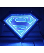 Superman LED Sign 12&#39;&#39; x 9&#39;&#39; - £155.58 GBP