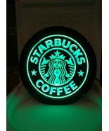 Starbucks Coffee LED Sign 11&#39;&#39; Diameter - £155.58 GBP