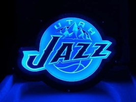 NBA Utah Jazz Basketball LED Sign 12&#39;&#39; x 10&#39;&#39; - £159.07 GBP