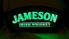 Jameson Irish Whiskey LED Sign 12&#39;&#39; x 5&#39;&#39; - £159.56 GBP