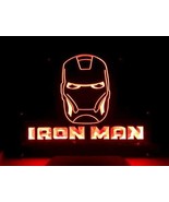 Iron Man LED Sign 11&#39;&#39; x 9&#39;&#39; - £155.58 GBP