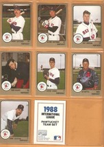 1988 Pro Cards Pawtucket Red Sox Team Set Glenn Hoffman Quintana Tom Bolton +  - £4.77 GBP
