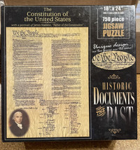 New Historical Documents Constitution of the United state Jigsaw Puzzle ... - $8.54