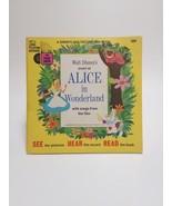1965 - Alice in Wonderland Disney book with record #306 - £19.34 GBP