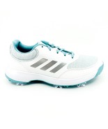 Adidas Tech Response 2.0 White Silver Blue Womens Spike Golf Shoes FW6323 - £48.78 GBP