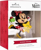 Hallmark Disney MINNIE Mouse Babys First Christmas Ornament Dated 2022 NEW - £7.04 GBP