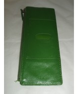 Lodis Green Apple Croc Embossed Leather Credit Card Holder - £5.87 GBP