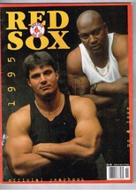 1995 Boston Red Sox Official Yearbook MLB Baseball Canseco Greenwell Vaughn - $44.55