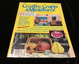 Creative Crafts and Miniatures Magazine August 1983 How-Tos on Miniatures - $8.00