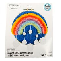 Needle Creations Rainbow 8 Inch Punch Needle Kit - $8.42