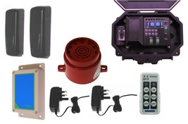Photo Cell Entrance Alert - Protect-800 Wireless Weatherproof Adjustable Siren - £274.43 GBP