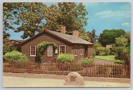 Carl Sandburg Birthplace Galesburg Illinois Historical Home Vintage Postcard - £10.80 GBP