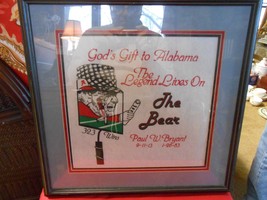 Print- &quot;God&#39;s Gift to Alabama Football&quot;- Legend Lives On-THE BEAR.Paul W.Bryant - £58.88 GBP