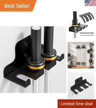 Space-Saving Barbell Hanger - Fits Standard &amp; Olympic Bars for Easy Access - $755.69 MXN
