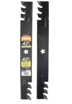 MaxPower 561713X Mulching Mower Blade Set 21&#39;&#39; L x 2-1/4&#39;&#39; W in. - £37.15 GBP