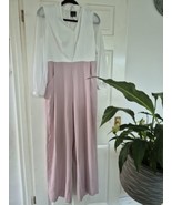 Phase Eight Long Sheer Sleeved Jumpsuit Size 14 - €69,96 EUR