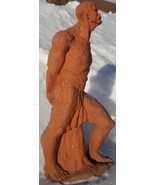 ORIGINAL STATUE. PARTISAN&#39;S EXECUTION BY WW2 NAZI FIRING-SQUAD. EAST-BLO... - $274.00